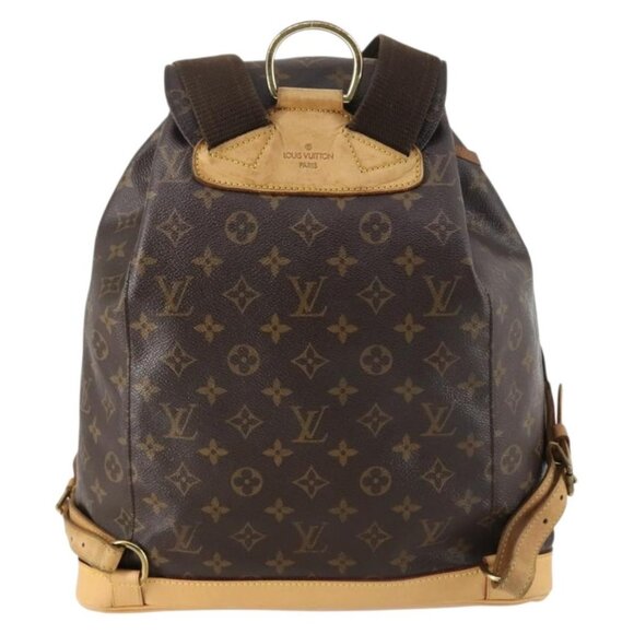 LOUIS VUITTON Monogram Montsouris GM Backpack M51135 LV Auth 143643 - Picture 2 of 16